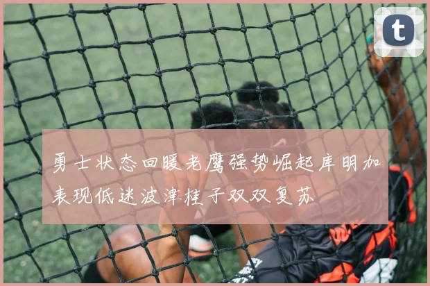 勇士状态回暖老鹰强势崛起库明加表现低迷波津桂子双双复苏