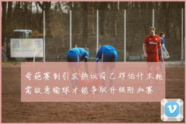 奇葩赛制引发热议荷乙邓伯什末轮需故意输球才能争取升级附加赛